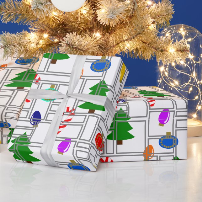 Papel De Regalo Navidades malvados (Vacaciones)