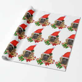 Papel De Regalo Navidades Mastiff de Inglaterra