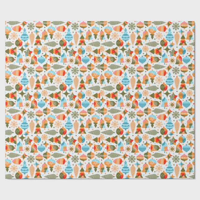 Papel De Regalo Navidades modernos (Costura)