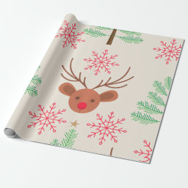 Papel De Regalo Navidades modernos de Rudolph