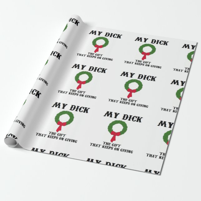 Papel De Regalo Navidades navidad regalo humor divertido Navidad (Desenrollado)