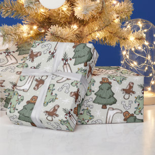 Papel De Regalo Navidades occidentales