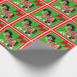 Papel De Regalo Navidades occidentales Pequeña Ponía de Caballo co