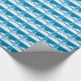 Papel De Regalo Navidades occidentales rezando vaqueros