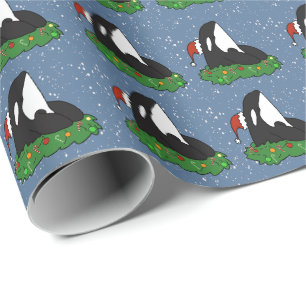 Papel De Regalo Navidades Orca Killer Whale