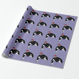 Papel De Regalo Navidades Orca Killer Whale 