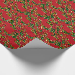 Papel De Regalo Navidades PAPEL-Rojo DE ENFRENTAMIENTO DE REGALOS