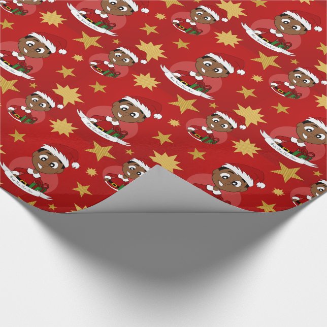 Papel De Regalo Navidades personalizado (Esquina)