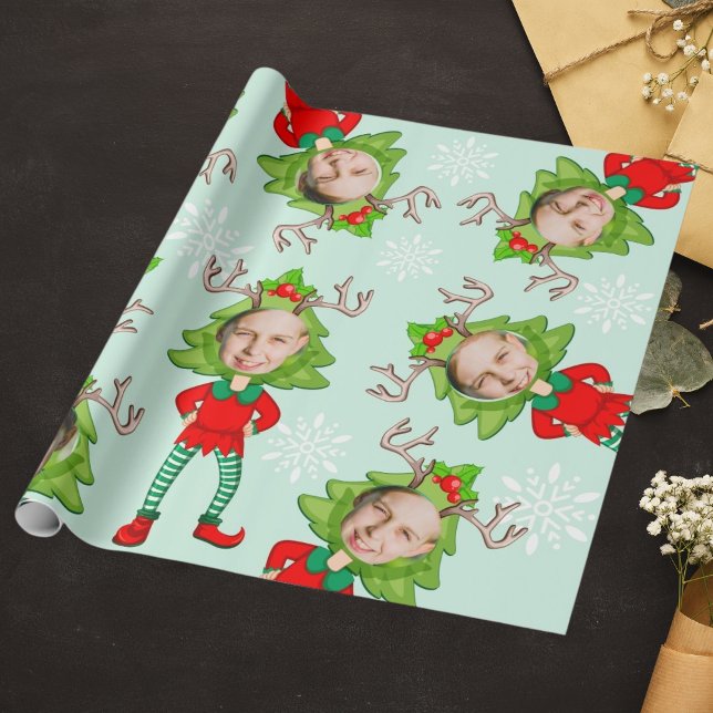 Papel De Regalo Navidades Personalizado gracioso frente al regalo  (Subido por el creador)