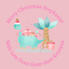 Papel De Regalo Navidades personalizados del árbol de palmas de di