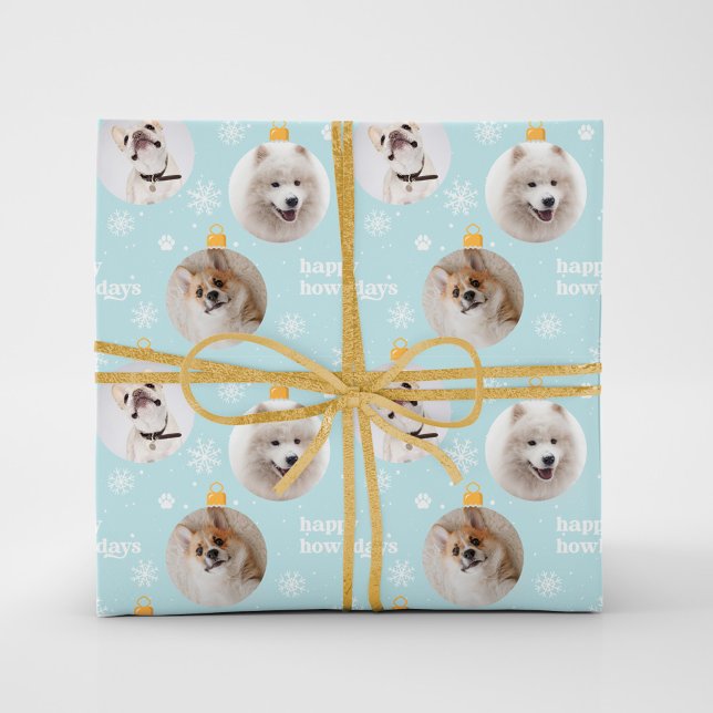 Papel De Regalo Navidades Personalizados Mascotas de foto moderna  (Subido por el creador)