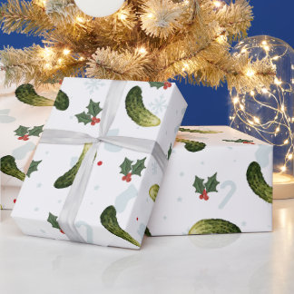 Papel De Regalo Navidades Pickle