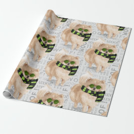 Papel De Regalo Navidades POMERANÍES por amante del perro