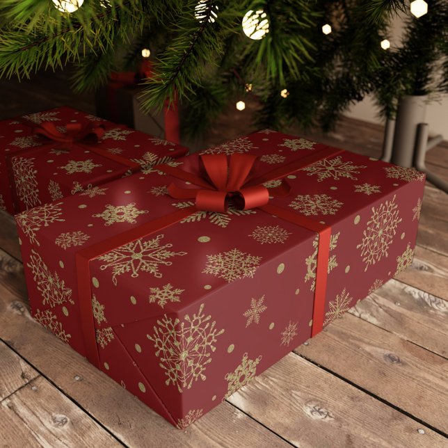 Papel De Regalo Navidades Purpurinas de oro Festividad de copas de (Subido por el creador)
