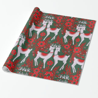 Papel De Regalo Navidades renos