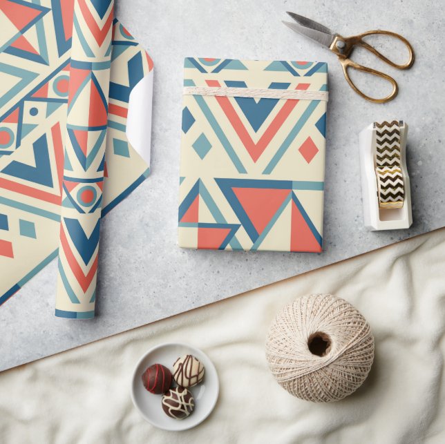 Papel De Regalo Navidades | Resumen | Patrón | Minimalista (Artesanía)