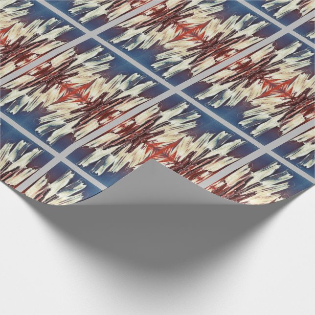 Papel De Regalo Navidades retro Sweake Snowflake (Esquina)