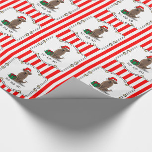 Papel De Regalo Navidades Santa Chocolate Labrador Recupera curios