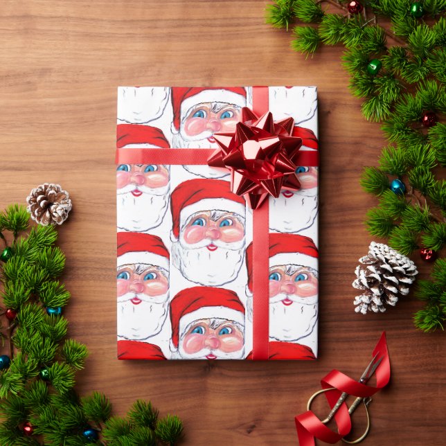 PAPEL DE REGALO NAVIDADES SANTA CLAUS WRAPPER PAPER (Regalo de vacaciones)