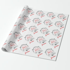 Papel De Regalo Navidades Santa Clause Delivery North Pole Express
