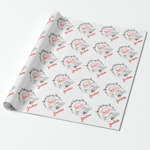 Papel De Regalo Navidades Santa Clause Delivery North Pole Express