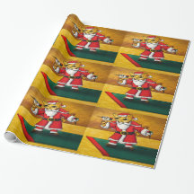 Navidades Santa Darts Cat