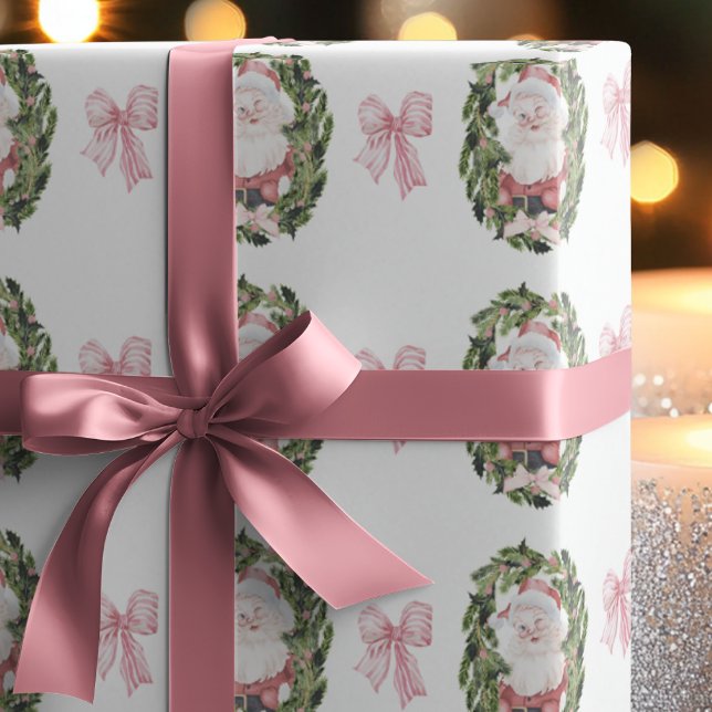 Papel De Regalo Navidades Santa de Preppy Vintage (Subido por el creador)