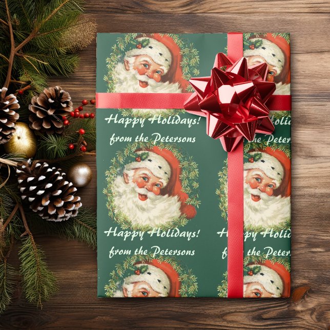 Papel De Regalo Navidades Santa Personalizados (Subido por el creador)