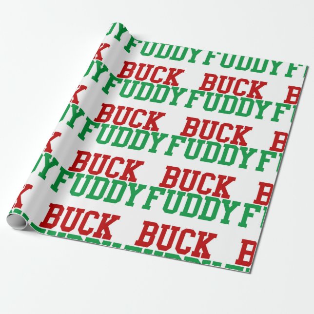 Papel De Regalo Navidades se burlan del humor de Navidad (Desenrollado)
