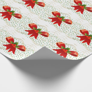 Papel De Regalo Navidades se inclinan sobre piedras verdes