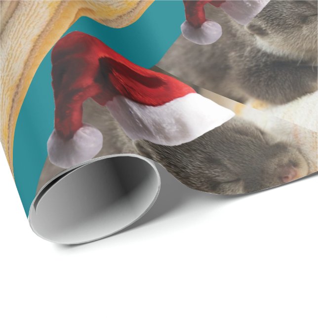 Papel De Regalo Navidades Sleepy Otter (Esquina del rollo)