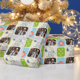 Papel De Regalo Navidades Snoopy Wraping Foto familiar