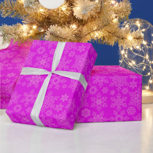 Papel De Regalo Navidades Snowflakes