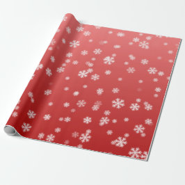 Papel De Regalo Navidades Snowflakes