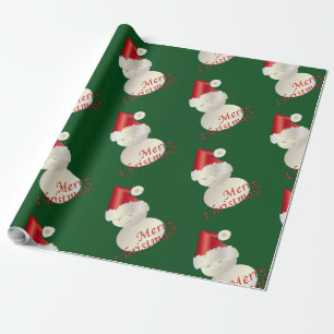 Papel De Regalo Navidades Snowman