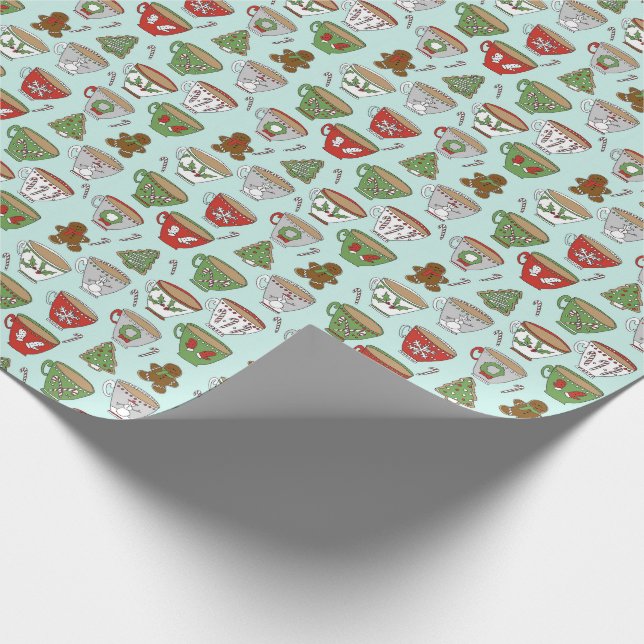 Papel De Regalo Navidades Tacups (Esquina)