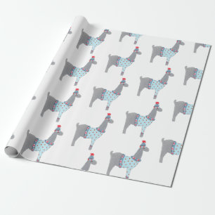 Papel De Regalo Navidades temáticos de Llama