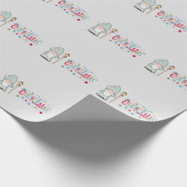 Papel De Regalo Navidades Tomte Gnome