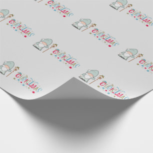 Papel De Regalo Navidades Tomte Gnome