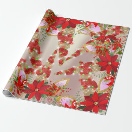 Papel De Regalo Navidades unicornios vacaciones unicornio verde