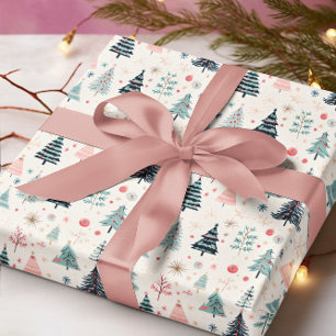 Papel De Regalo Navidades vacaciones de invierno Resumen Patrón de