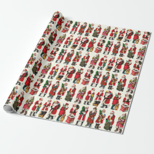 Papel De Regalo Navidades victorianos festivos