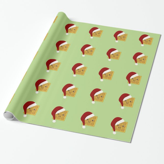 Papel De Regalo Navidades Waffle (Desenrollado)