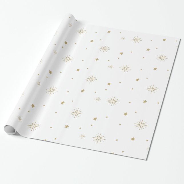 Papel de regalo navideño Amor y alegría (Desenrollado)