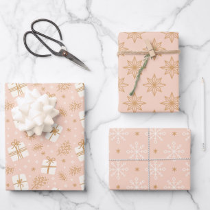 Papel de regalo navideño caprichoso