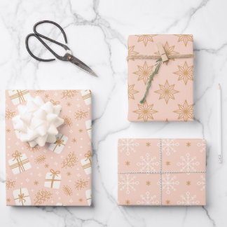 Papel de regalo navideño caprichoso
