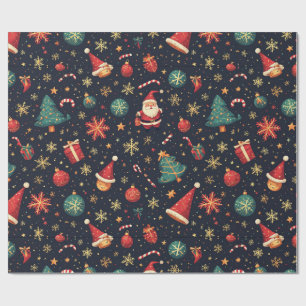 Papel de regalo navideño festivo ❄️