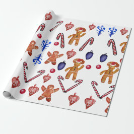 Papel de regalo navideño para niños