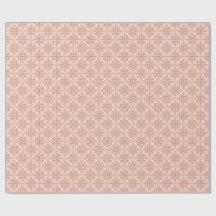 Papel de regalo navideño rojo, rosa y verde pastel