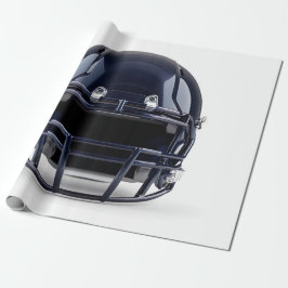 Papel De Regalo Navy Blue American Football Helmet